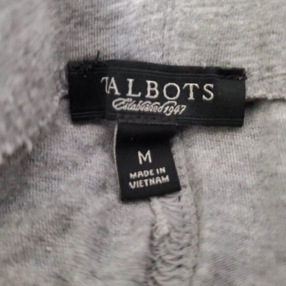 Talbots gray casual tulip hem skirt M - Picture 5 of 6